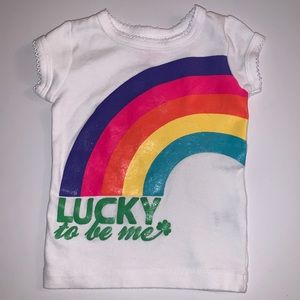 Carter’s St. Patty’s Day Rainbow Shirt 12M